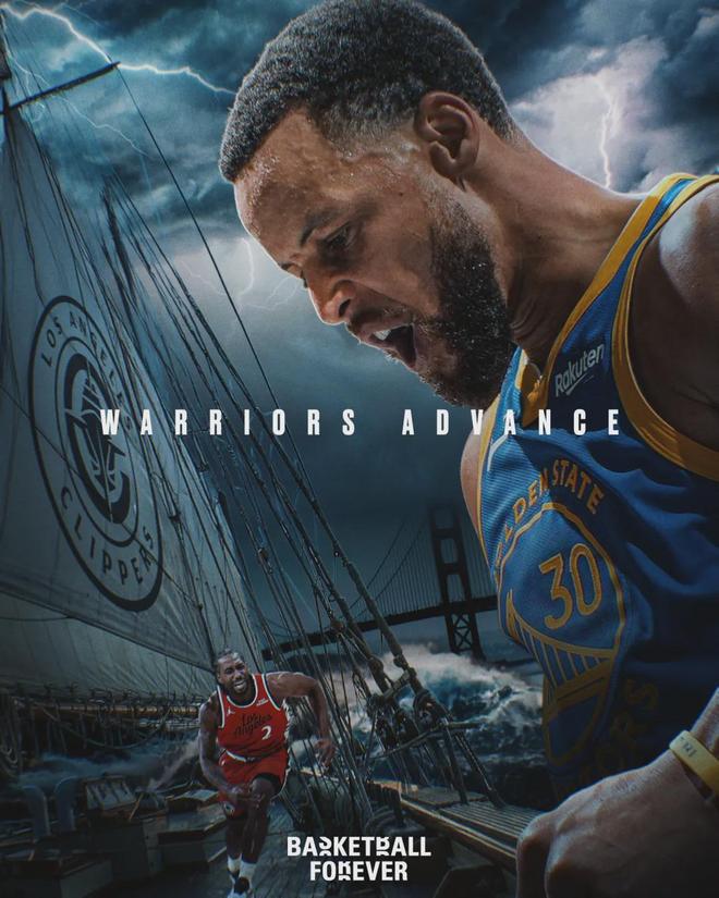 勇士末节狂轰43分逆转快船晋级季后赛